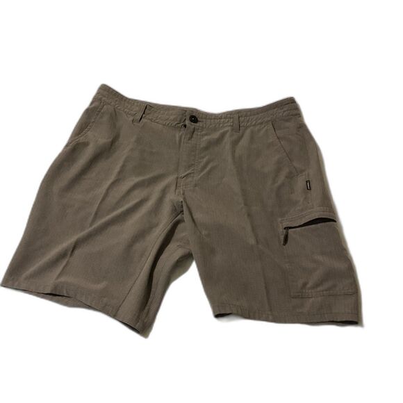 O'Neill Gray Flat Front Men's Shorts Size 36 - Picture 1 of 10